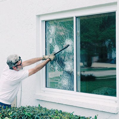Épület üveg biztonsági fóliázása